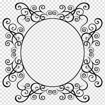 Borders and Frames Frames , Text BLACK transparent background PNG clipart