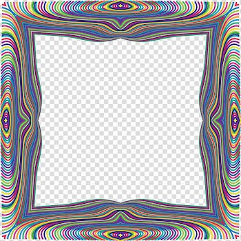 Borders and Frames Frames Wave , line frame transparent background PNG clipart