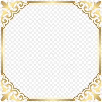 Borders and Frames Gold Picture Frames Clip art - gold border 