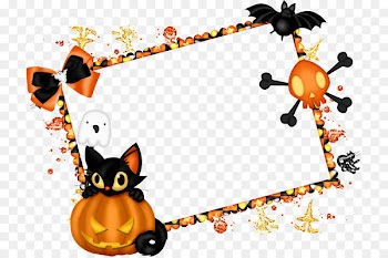 Borders and Frames Halloween Scrapbooking Clip art - frame halloween 