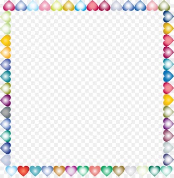 Borders and Frames Heart Clip art - heart frame 