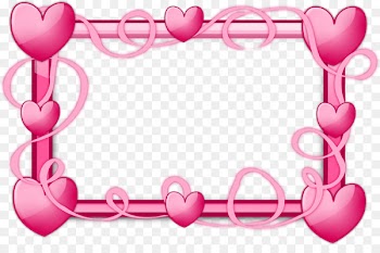 Borders and Frames Picture Frames Heart Clip art - pink border 