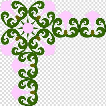 Borders and Frames Pink flowers , pink flower border transparent background PNG clipart