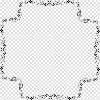 Borders and Frames Retro style , abstract border transparent background PNG clipart