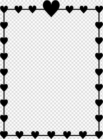 Borders and Frames Right border of heart , background certificate transparent background PNG clipart