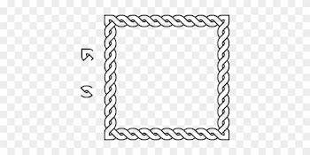 Borders And Frames Rope Celtic Knot Lasso - Celtic Knot Square Border