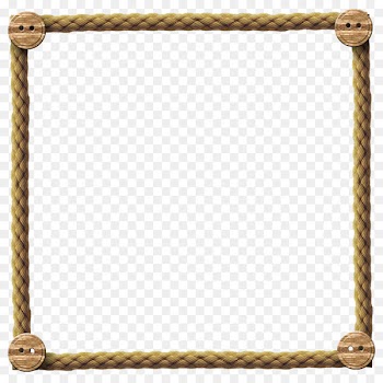 Borders and Frames Rope Picture Frames Clip art - rope 