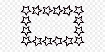 Borders And Frames Star Document Download Blog - Star Clipart Black And White Border
