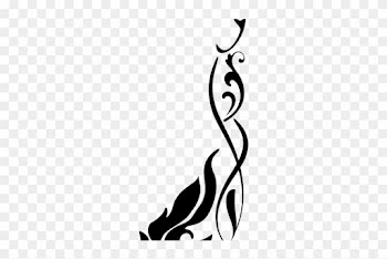 Borders Art - Black Wedding Clipart Png
