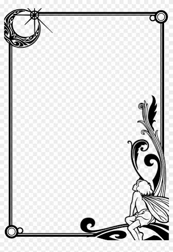 Bordes Png Blanco Y Negro - Celtic Knot Border Png