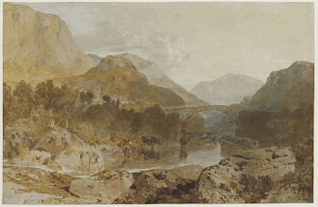 Borrowdale, with Longthwaite Bridge and | Free Photo - rawpixel