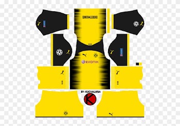 Borussia Dortmund Kits 2017/2018 - Kits Dream League Soccer 2018