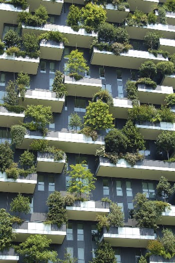 Bosco verticale, Milan, Italy. Original | Free Photo - rawpixel