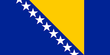 Bosnia And Herzegovina Flag Png Clipart