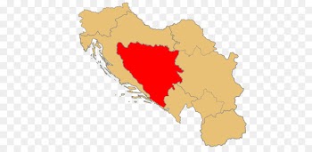 Bosnia and Herzegovina Vector graphics Map Stock illustration - map 