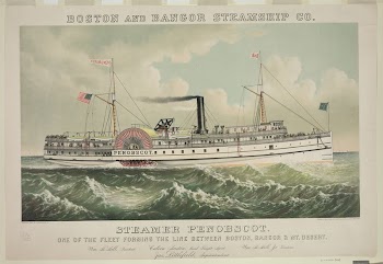 Boston and Bangor Steamship Co. | Free Photo - rawpixel