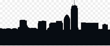 Boston Skyline Silhouette Royalty-free - city silhouette 