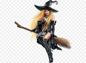 Boszorkány Broom Halloween Witchcraft - Gobbolino The Witchs Cat 