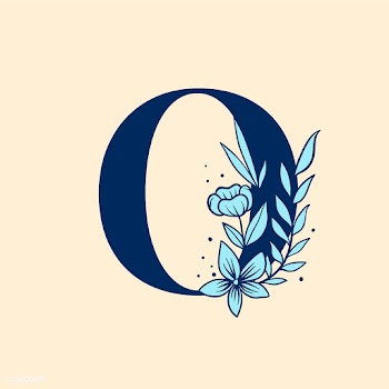 Botanical capital letter O vector | Free stock vector - 533037
