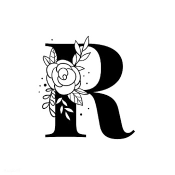Botanical capital letter R vector | Free stock vector - 533029