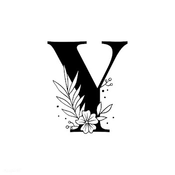 Botanical capital letter Y vector | Free stock vector - 532920