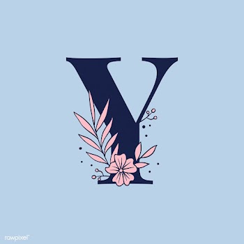 Botanical capital letter Y vector | Free stock vector - 532972