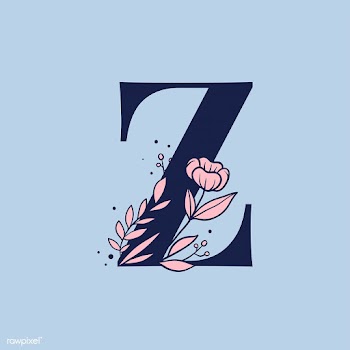 Botanical capital letter Z vector | Free stock vector - 532955