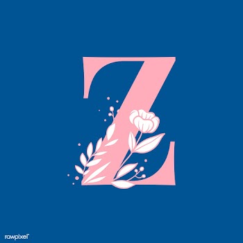 Botanical capital letter Z vector | Free stock vector - 533028