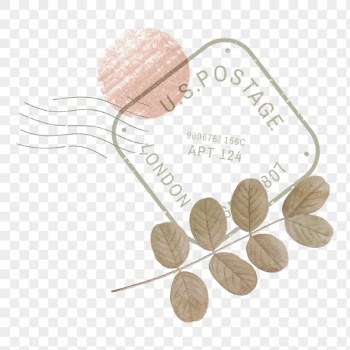 Botanical ephemera png sticker, autumn | Free PNG - rawpixel