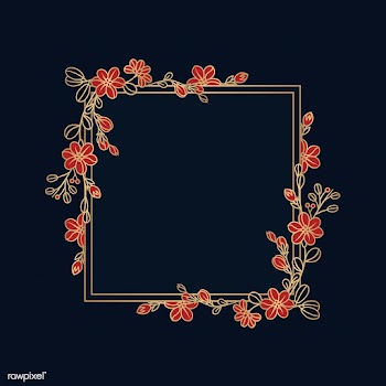 Botanical floral mockup illustration | Free stock vector - 555516