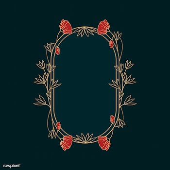 Botanical floral mockup illustration | Free stock vector - 555527