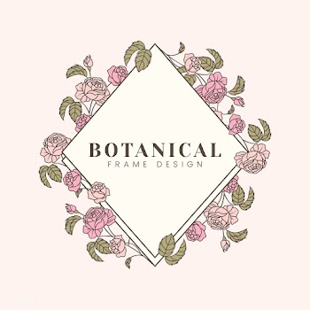 Botanical floral mockup illustration | Free stock vector - 555541
