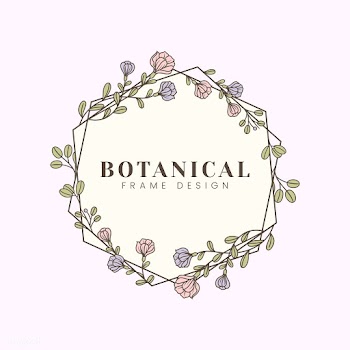 Botanical floral mockup illustration | Free stock vector - 555551