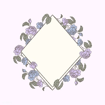 Botanical floral mockup illustration | Free stock vector - 555555