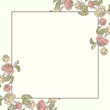 Botanical floral mockup illustration | Free stock vector - 555562