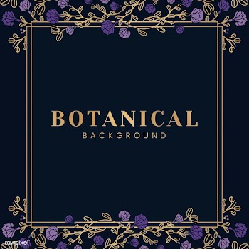 Botanical floral mockup illustration | Free stock vector - 555566