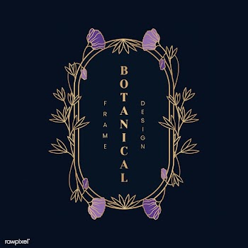 Botanical floral mockup illustration | Free stock vector - 555574