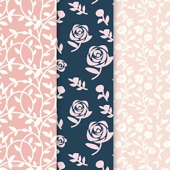 Botanical floral patterns illustration | Free stock vector - 558011