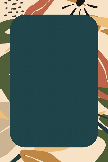 Botanical frame background, abstract earth | Free Vector - rawpixel