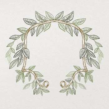 Botanical frame background, floral wreath | Free Photo - rawpixel