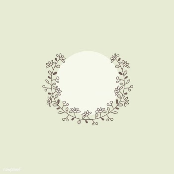 Botanical frame design element vector | Free stock vector - 523420