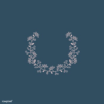 Botanical frame design element vector | Free stock vector - 523421