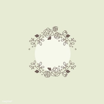 Botanical frame design element vector | Free stock vector - 523448