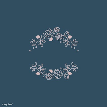 Botanical frame design element vector | Free stock vector - 523483