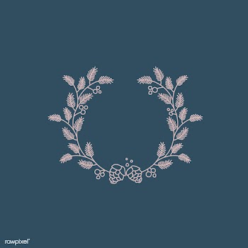 Botanical frame design element vector | Free stock vector - 523486