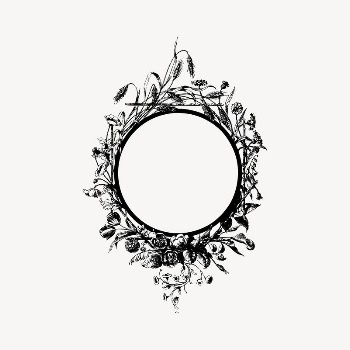 Botanical frame drawing, vintage illustration | Free Vector Illustration - rawpixel
