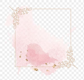 Botanical frame png ornament in pink… | Free stock illustration | High Resolution graphic