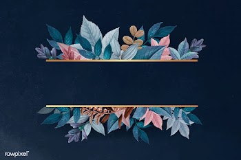 Botanical framed banner | Free stock vector - 593918