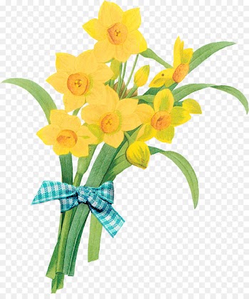 Botanical illustration Printing Flower Antique Wild daffodil - flower 