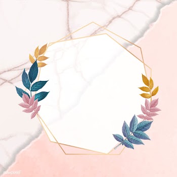 Botanical leaf frame | Free stock vector - 593901